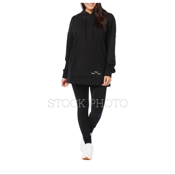 LAZYPANTS The Cooper Hoodie in Wine - Picture 7 of 8